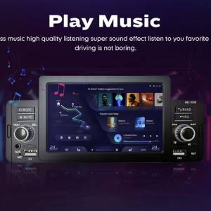 1Din Touch Screen Mirror link USB FM Bluetooth Auto radio