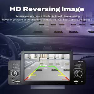 1Din Touch Screen Mirror link USB FM Bluetooth Auto radio