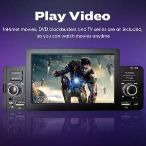 1Din Touch Screen Mirror link USB FM Bluetooth Auto radio