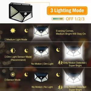 2 Solarne Led lampe 3,7 V 2200MAH