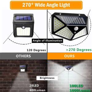 2 Solarne Led lampe 3,7 V 2200MAH