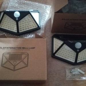 2 Solarne Led lampe 3,7 V 2200MAH