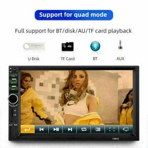 2Din Touch Screen Mirror link USB FM MP5 Bluetooth Auto radio