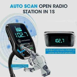 2x5v USB Punjač Fm Transmiter Bluetooth TF