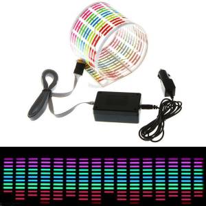 45 x 11cm Zvukom aktiviran LED Equalizer