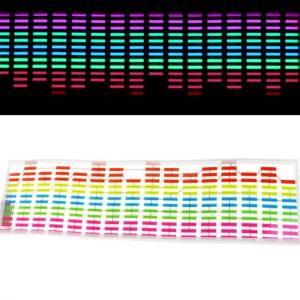 45 x 11cm Zvukom aktiviran LED Equalizer