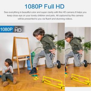 4CM Full HD 1080p WiFi Kamera Senzor pokreta Mic