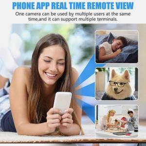 4CM Full HD 1080p WiFi Kamera Senzor pokreta Mic