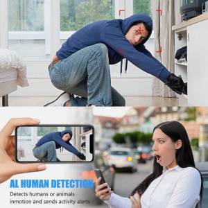 4CM Full HD 1080p WiFi Kamera Senzor pokreta Mic