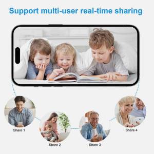 4CM Full HD 1080p WiFi Kamera Senzor pokreta Mic