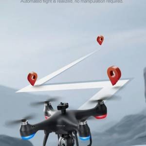 4K HD RC 3D Brushless Wi-FI Dron 30x30Cm 50xZoom