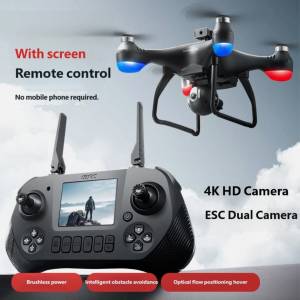 4K HD RC 3D Brushless Wi-FI Dron 30x30Cm 50xZoom