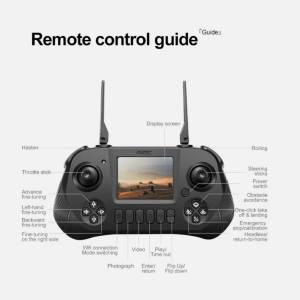4K HD RC 3D Brushless Wi-FI Dron 30x30Cm 50xZoom