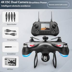 4K HD RC 3D Brushless Wi-FI Dron 30x30Cm 50xZoom