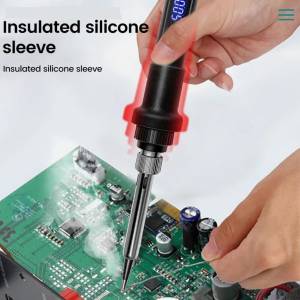 80W LCD lemilica 180-500 ℃ Keramička jezgra + ispitivač