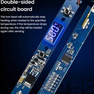 80W LCD lemilica 180-500 ℃ Keramička jezgra + ispitivač
