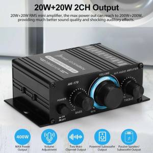 AK 170 12V Auto pojačalo 2x200w 4-16Ω