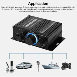 AK 170 12V Auto pojačalo 2x200w 4-16Ω