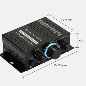 AK 170 12V Auto pojačalo 2x200w 4-16Ω