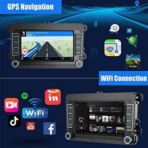 Andrioid 14 GPS WiFi radio za Volkswagen Škoda Seat