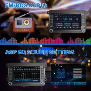Andrioid 14 GPS WiFi radio za Volkswagen Škoda Seat
