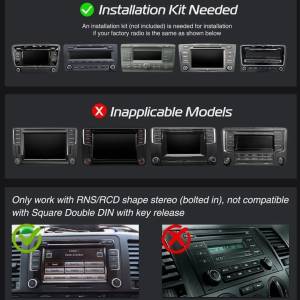 Andrioid 14 GPS WiFi radio za Volkswagen Škoda Seat