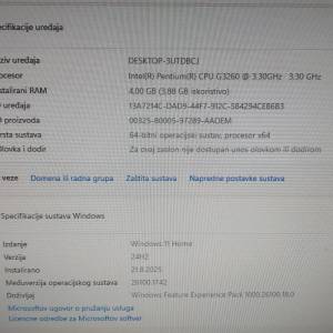 Asus H81M-K Intel G3260 8gb 240gb SSD Win11