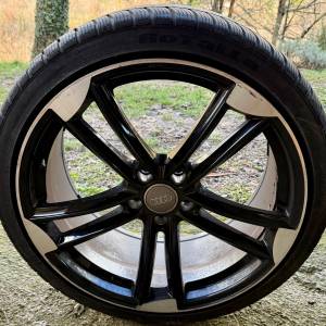 Audi A5 alu felge 20” 9J ET37 + zimske gume