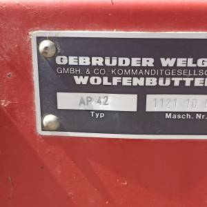 BALIRKA WELGER AP 42, ZA KOCKASTE BALE