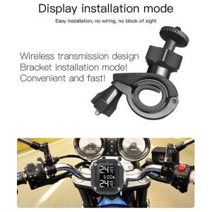 Bežični monitor pritiska guma za Motor ili bicikl