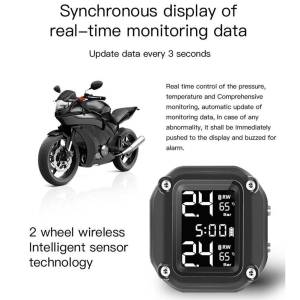 Bežični monitor pritiska guma za Motor ili bicikl