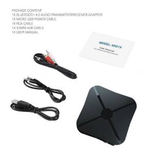 Bluetooth HiFi Audio Transmitter Receiver + kablovi