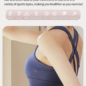 Bluetooth touchscreen Ženski Sat Da Fit APP