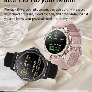 Bluetooth touchscreen Ženski Sat Da Fit APP