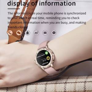 Bluetooth touchscreen Ženski Sat Da Fit APP