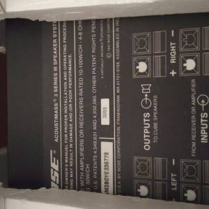 BOSE Acoustimass 3 Series III