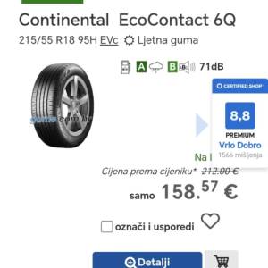 Continental 215/55R18