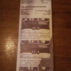 FM & AM antensko pojačalo 12v antena