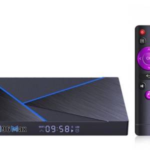 H96 Max V56 Android TV Box 8GB/64GB 8K - NOVO