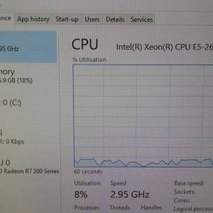 INTEL XEON E5 2670 16x(3,3Ghz)16gb ddr3 250Gb ssd Asus R7 Win11