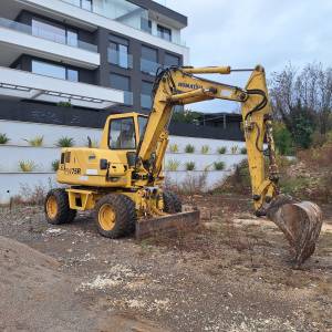 KOMATSU PW 75 R na kotače