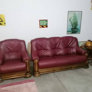 Kraljevska kožna garnitura "DROTTNING " kupljena u Švedskoj ! DOSTAVA