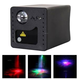 Laserski projektor zvukom aktiviran
