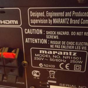 Marantz NR1501 7.1 Receiver