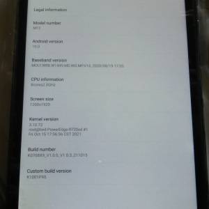 Mediatek Tablet 7.85 inch SIM 1920x1200p, 8GB+256GB, 8000Mah Android10