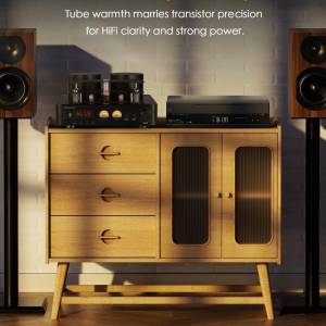 Nobsound 2.1 Vakumsko pojačalo 2x100w 4-16ohm + Daljinski