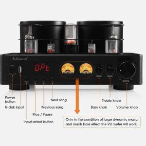 Nobsound 2.1 Vakumsko pojačalo 2x100w 4-16ohm + Daljinski