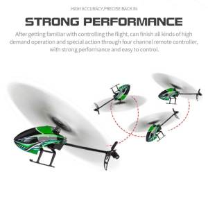 RC 2.4G Helikopter 7.4v 34CM