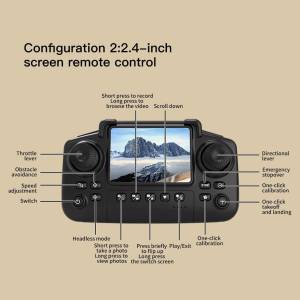 RC HD 360 Dron 15x13CM 50x Zoom Kamera 3xBaterije