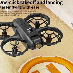 RC HD 360 Dron 15x13CM 50x Zoom Kamera 3xBaterije